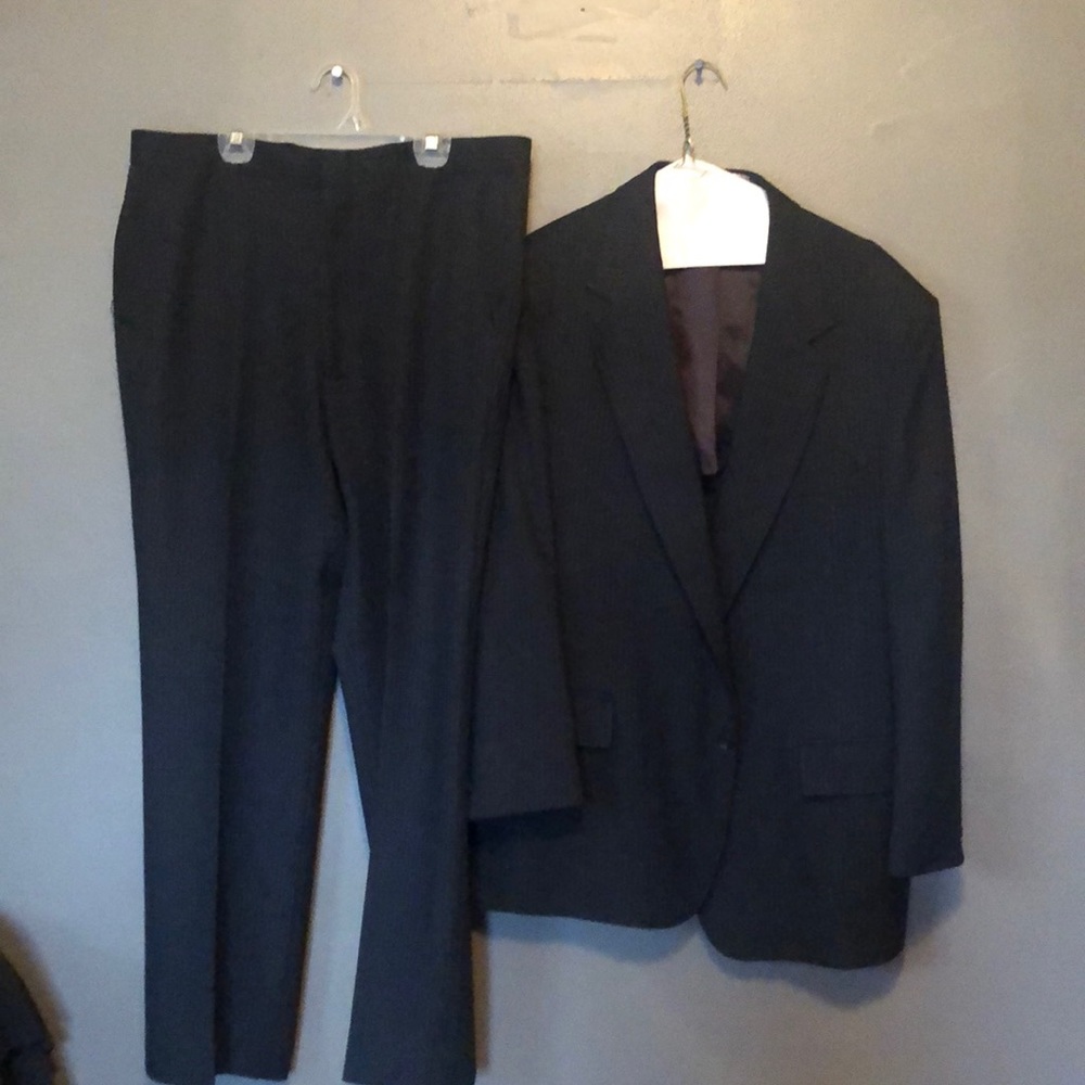 Men’s  Navy Pinstripe Pant and Blazer  nwot